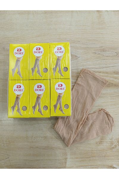 Dore 51Sahra Women's 40 Denier Knee Socks (Yellow Box) 12 Pairs