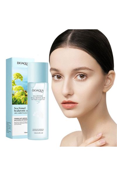 Bioaqua Sea Fennel Hyaluronic Acid Moisturizing Anti-wrinkle Whitening Facial Essence Toner - 120ml