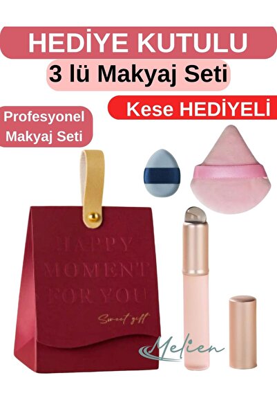 Melien Dudak Eyeliner Yüz Göz Altı Kapatıcı Bb Cc Güneş Krem Pudra Makyaj Kal...