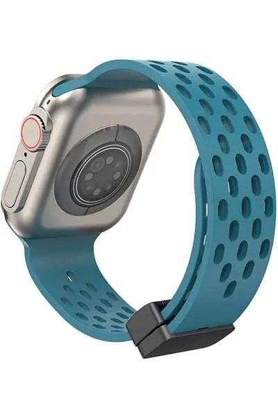 Generic Magnetic Strap For Apple Watch Ultra 2 49mm 45mm 44mm Silicone Correa Bracelet iWatch Series 9