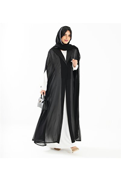 Rosette Abaya Black-R-202506