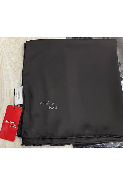 Armine وشاح تويل القهوة المر