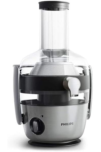 Philips Juicer Avance Collection - 1200W, 1L, XXL Feeding Tube, Quick Clean, Low Noise, Metal
