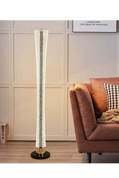 Living مصباح أرضي LED فاخر بتصميم عصري وأنيق