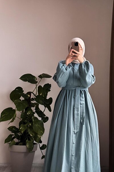 ANDE Müslin Ferace- Petrol