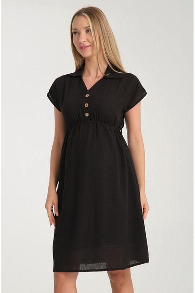 LİYACA Maternity Linen Dress