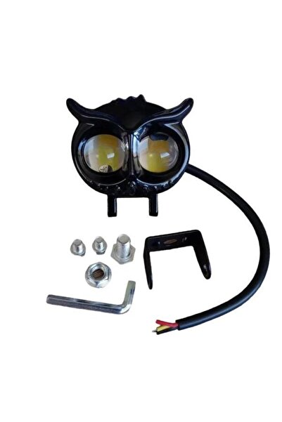 EMYA GROUP BAYKUŞ LED SİS FARI ÇAKARLI 5 FONKSİYON ÇİFT RENK SARI-BEYAZ MOTO-...