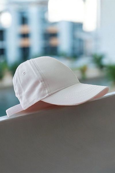 Minigimin Cicileri My Little One's Ciceras (9-15 Years) Minimal Curve Unisex Sports Cap - White