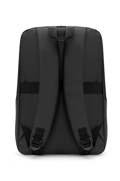 logitech Rucsac negru unisex pentru laptop, din material textil pentru computer notebook de 15,6 inchi, pentru utilizare zilnică