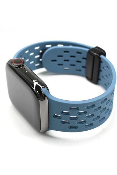 Generic Magnetic Strap For Apple Watch Ultra 2 49mm 45mm 44mm Silicone Correa Bracelet iWatch Series 9