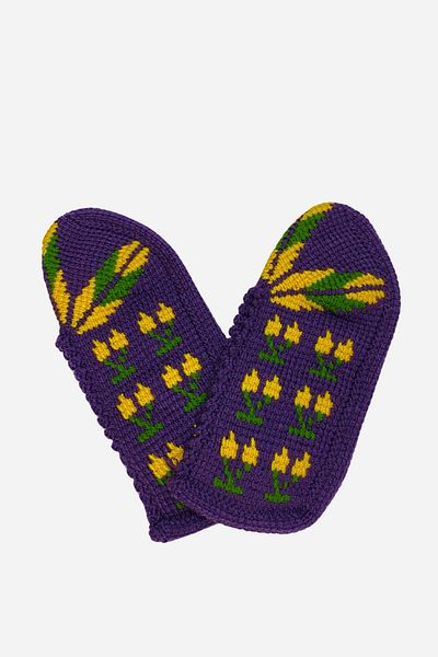 EL İŞİ Women's Booties Hand Knitted Tunisian Handmade Bundle Dowry Gift