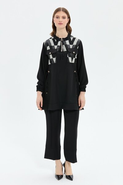 MÜSEMMA FERMUAR DETAYLI TAKIM