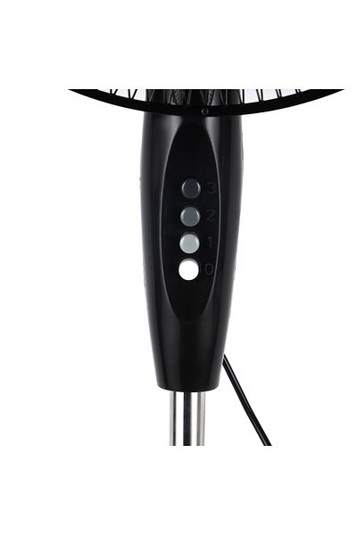 KRYPTON 16" Stand Fan, 3 AS Blades, 3-Speed, Powerful 70W Motor – Ideal for Home, Office, or Apartment