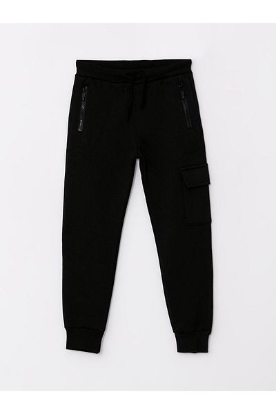 LC Waikiki Basic Boy's Jogger Sweatpants with Elastic Waist (W2)