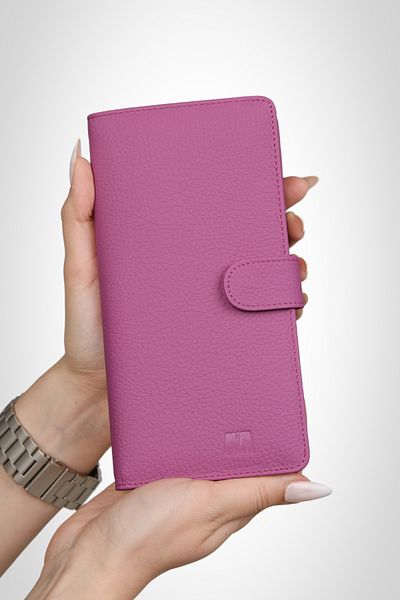 MFT Leather Design Πορτοφόλι χειρός Unisex Twist από γνήσιο δέρμα