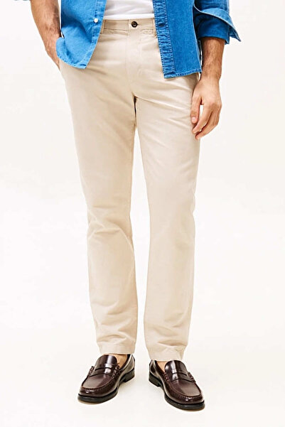 Tommy Hilfiger Erkek Th Denton ChınoLıno Pantolon - Ekru