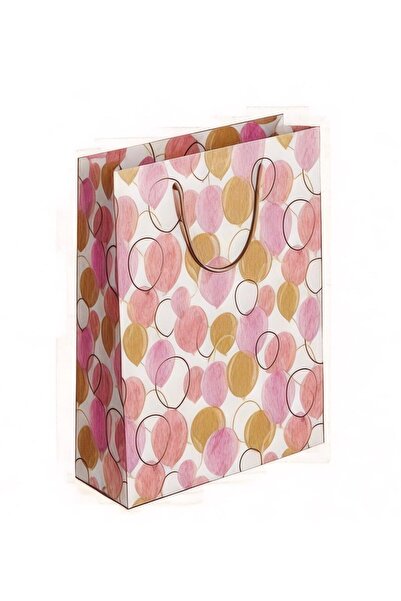 KESKİN COLOR Hediyelik Karton Çanta Balon ( 25*22*8 cm )