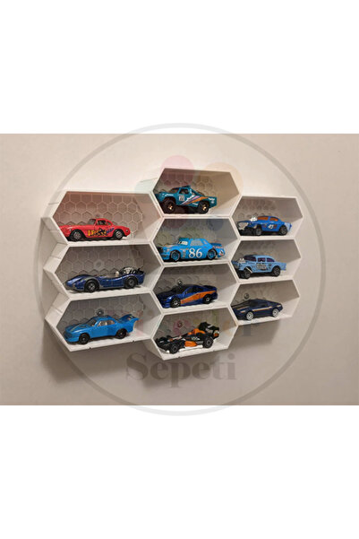 Bi'şeyler Sepeti 1:64 Mini Garaj Garage Diorama Diecast Duvar Stand Model (AR...