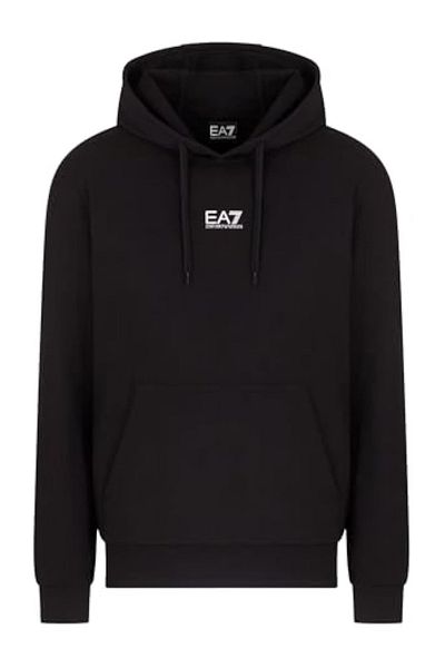 EA7 Мъжки суитшърт с качулка Ea7 - черен