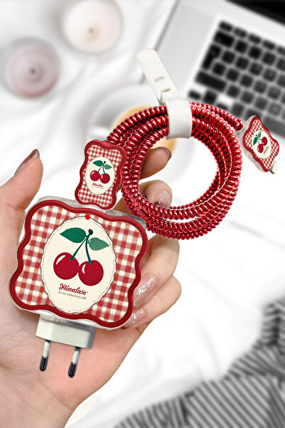 WANNA PROTECT iPhone 20W Uyumlu Şeffaf Şarj Kılıfı Başlığı Adaptörü Koruma Ka...