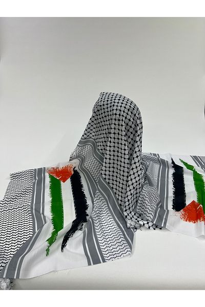 NURMAHREM Shawl Palestine Shawl