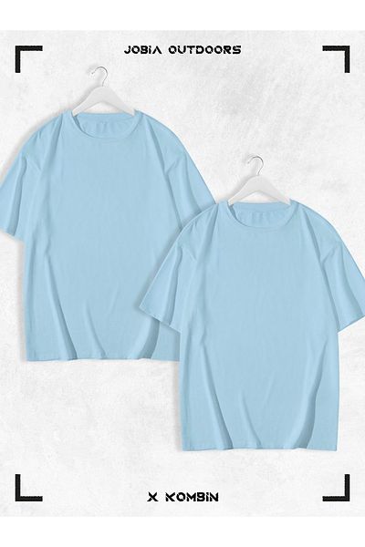 Jobia Outdoors Комплект от 2 части за жени и мъже, унисекс, голям размер, цветна тениска Suki Bullet BACK, щампа за влюбени и двойки