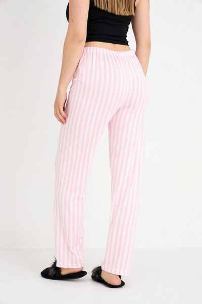 DONEX Soft Textured Flexible Comfortable Milan and Viscose Fabric Pajama Bottom
