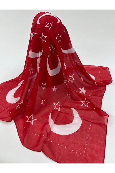 NURMAHREM Soldier Lettering Moon Star Writing with Turkish Flag
