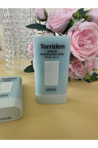 Torriden - Dıve in Soothing Sun Stick Spf50 Pa (Stick with 10 Different Hyaluronic Acids) (Flyingfil)