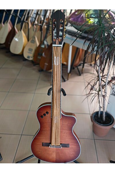 Bircanmüzik Godin Kasa Elektro Klasik Gitar (soft kılıf+pena)