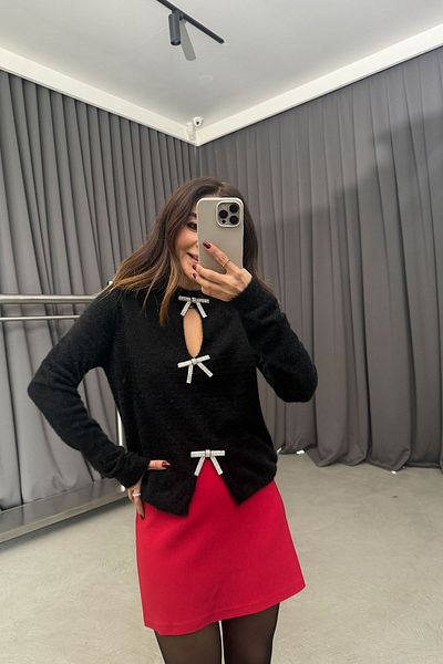 Özge Özgenç Classic Mini Skirt