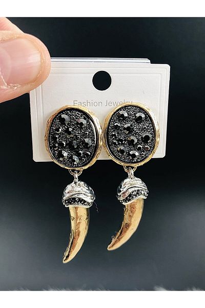 DS DİAMONDSHOP Earrings Zircon Stone Model New Season Bykp- 202505844