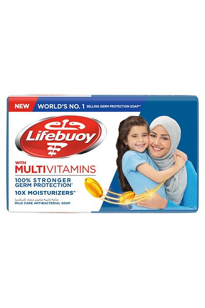 LİFEBUOY Lifebuoy Mild Care Anti-Bacterial Bar Soap 125 g