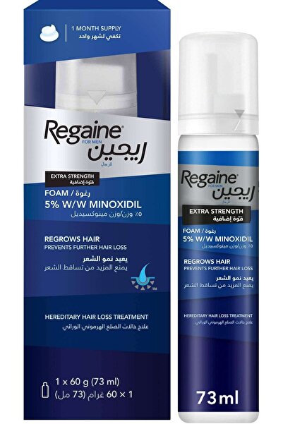 Regaine رغوة مينوكسيديل ٥٪ لعلاج تساقط الشعر ٧٣ مل