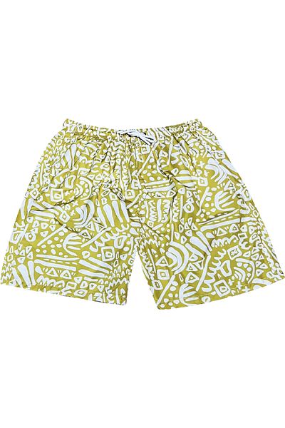 Lifeguard Plus Size Patterned Swim Shorts