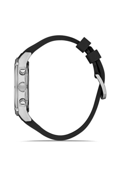 FERRO Black Silicone Cord Men's Wristwatch Fm31363D-J2 Functions Active 3 Atm Water Resistant Gift Package