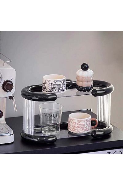Generic Clear acrylic cup holder.