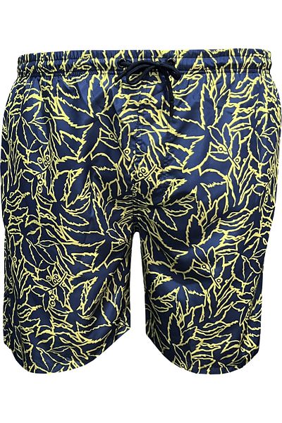 Lifeguard Plus Size Patterned Swim Shorts