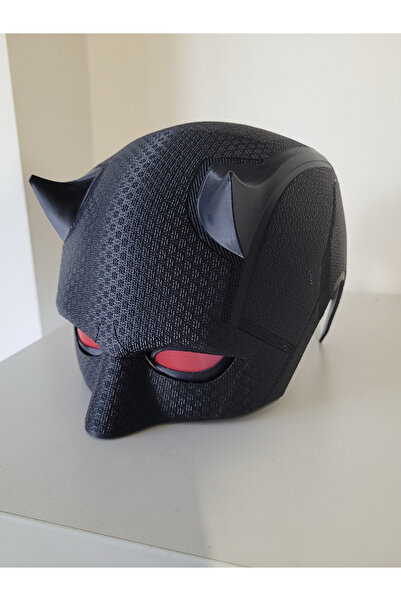 mimo Daredevil Siyah Maske Figür