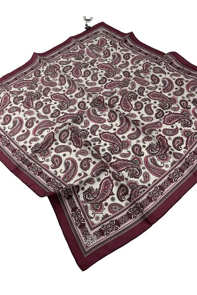 Levidor Μεταξωτό μαντίλι Twill LD612 Ethnic Pattern Πολύχρωμο 7