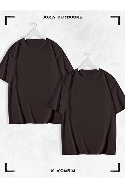 Jobia Outdoors Γυναικεία Ανδρικά Unisex Suki Bullet BACK Σετ μπλουζάκι με στάμπα Lover Couple Oversize πολύχρωμο μπλουζάκι