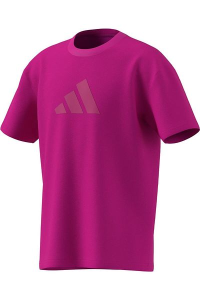 adidas Children's Pink T-Shirt J Fı Logo t Jc7539