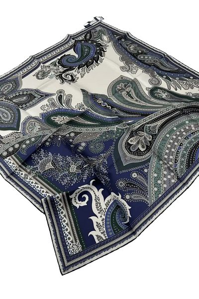 Levidor Μεταξωτό μαντήλι Twill LD521 Ethnic Pattern Πολύχρωμο 5