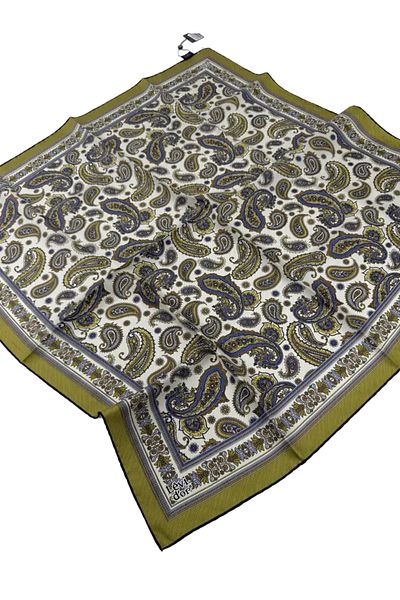 Levidor Μεταξωτό μαντήλι Twill LD612 Ethnic Pattern Πολύχρωμο 11