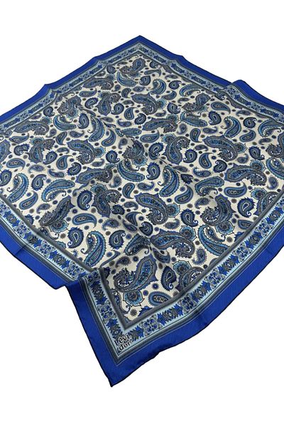 Levidor Μεταξωτό μαντήλι Twill LD612 Ethnic Pattern Πολύχρωμο 3