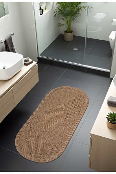 Sunrise Rug Jüt Tabanlı Hasır Dokuma Örme Bohem Antialerjik Halı Kilim