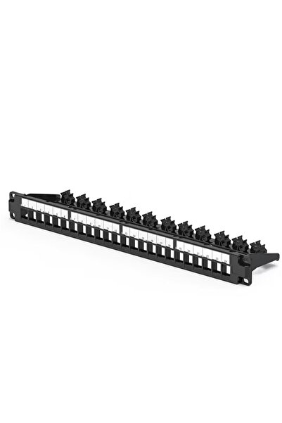 OEM UTP CAT6 Patch Panel 1U 24 Port