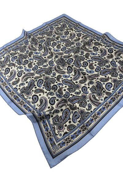 Levidor Μεταξωτό μαντήλι Twill LD612 Ethnic Pattern Πολύχρωμο 4
