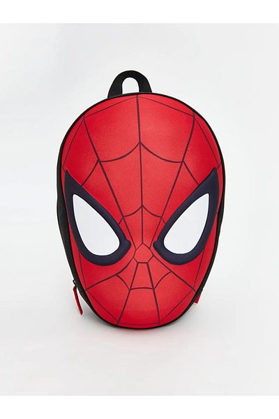 LC Waikiki Red Spider-Man Printed Boy's Backpack