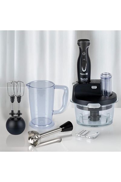 TEFAL 4 Blade Blender Food Processor Set - 1.5 Liter Large Bowl - Most Powerful Performance